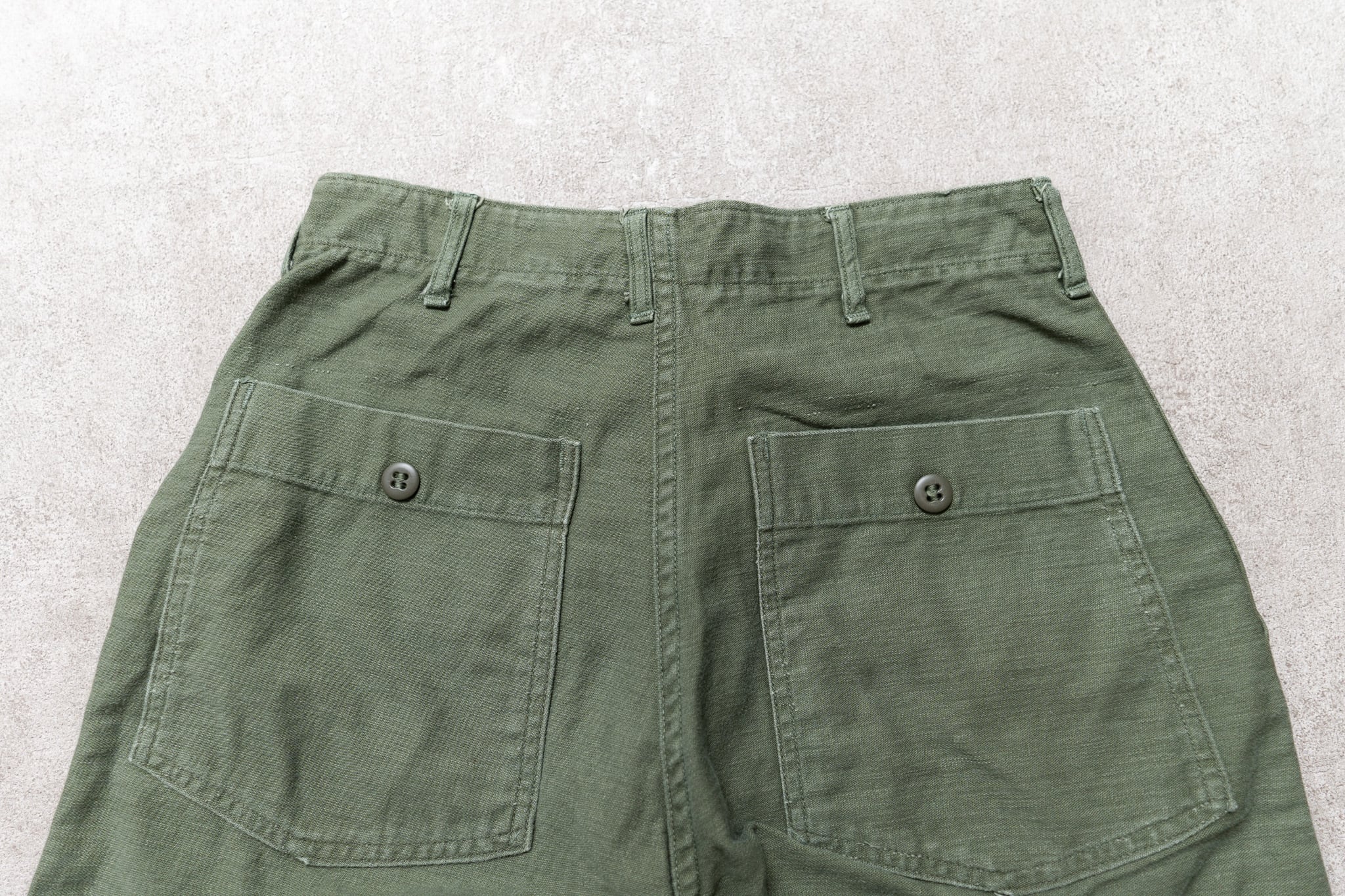 30×31】U.S.Army Utility Trousers OG-107 実物 米軍 ベイカーパンツ