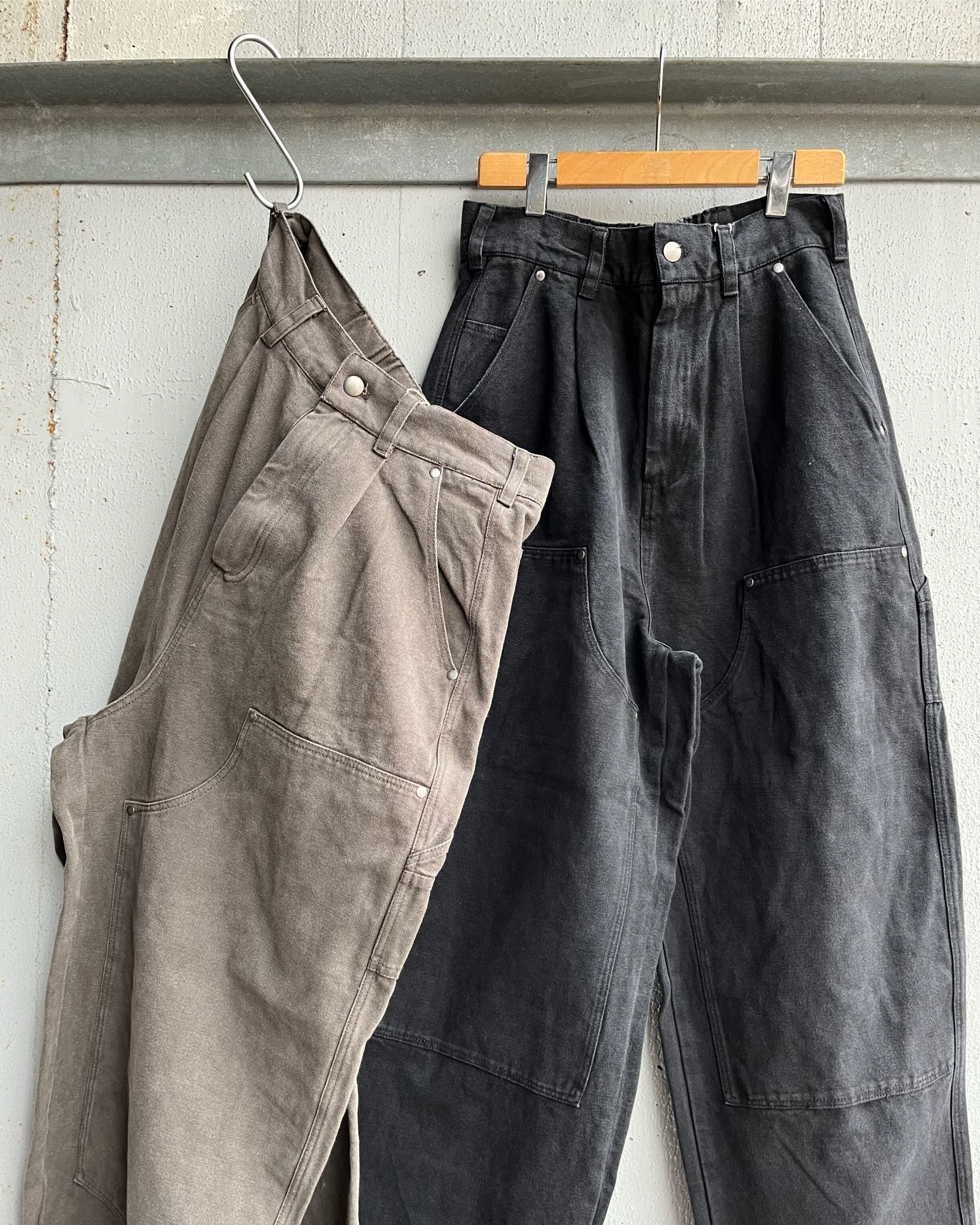 ALCARZA】Double Knee Duck Painter Pants | 【in the ROOTS】ONLINE SHOP