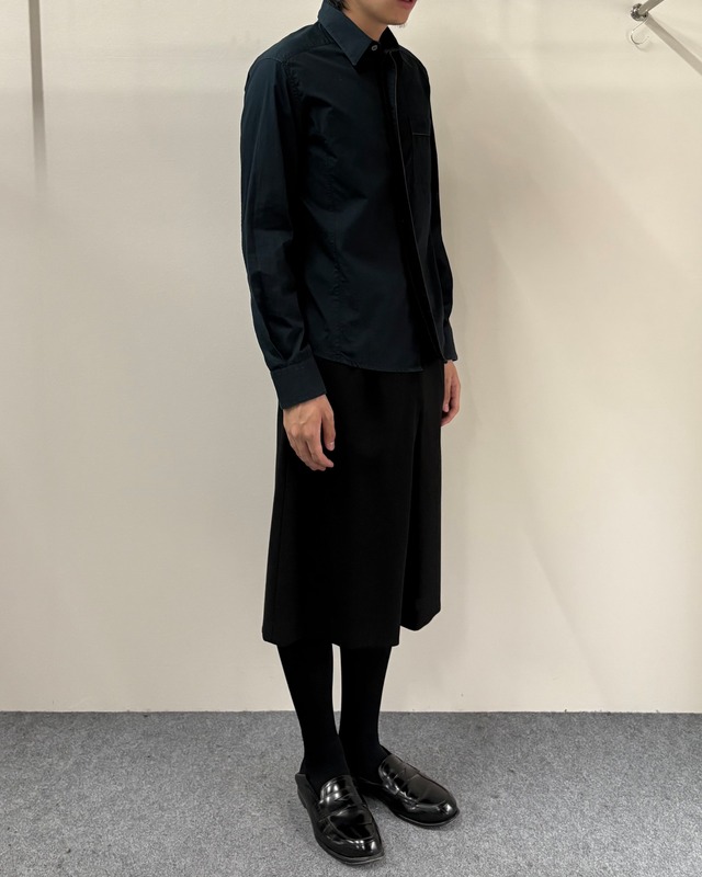 【ALESSANDRO DELL' ACQUA】minimal piping shirt