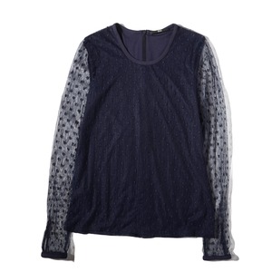 boss hugo boss      mesh  lace pullover   blouse