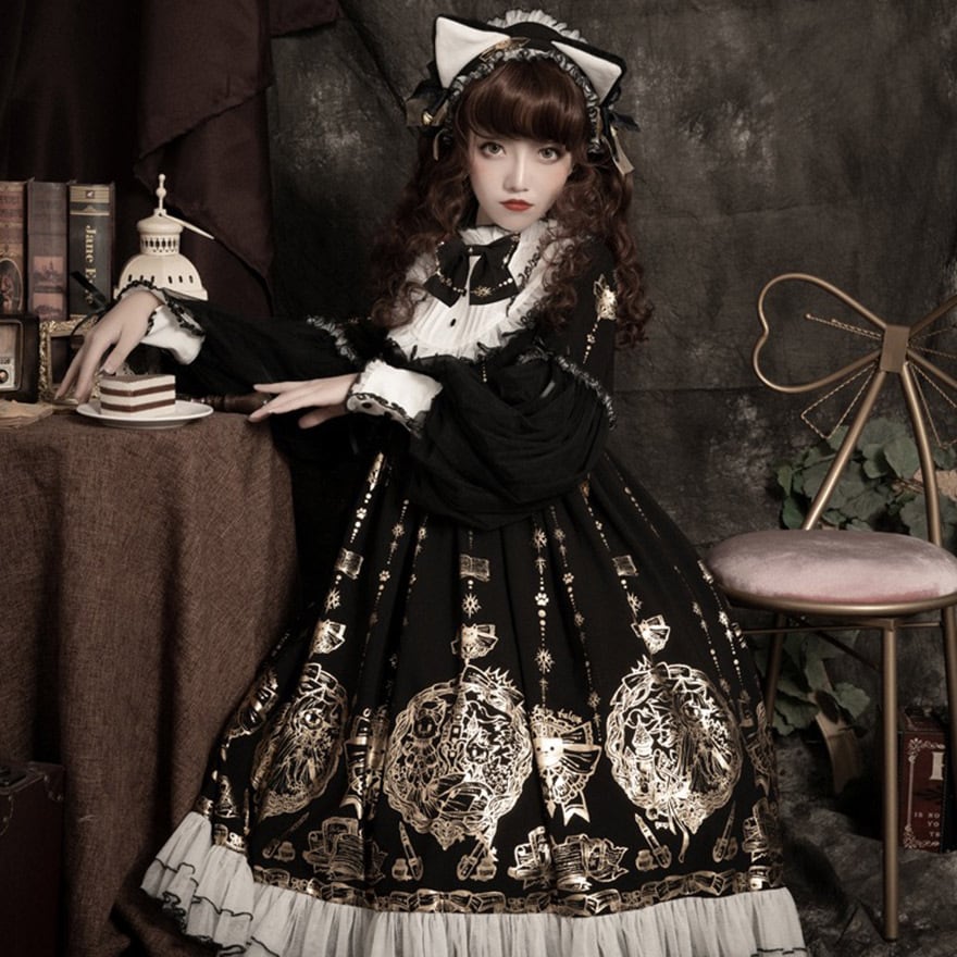 SEASONZ ゴスロリ カチューシャ 猫耳 ヘッドドレス レース