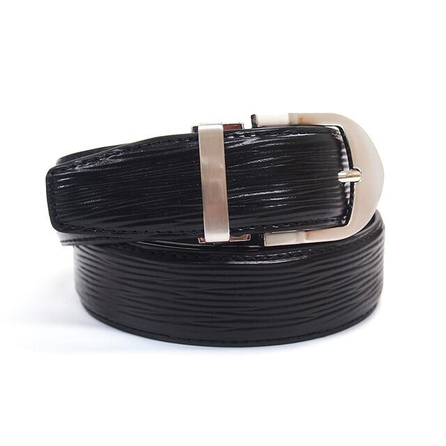 マッシモウォモ MASSIMO UOMO レザー水シボ型押し作業ベルトメンズ 革