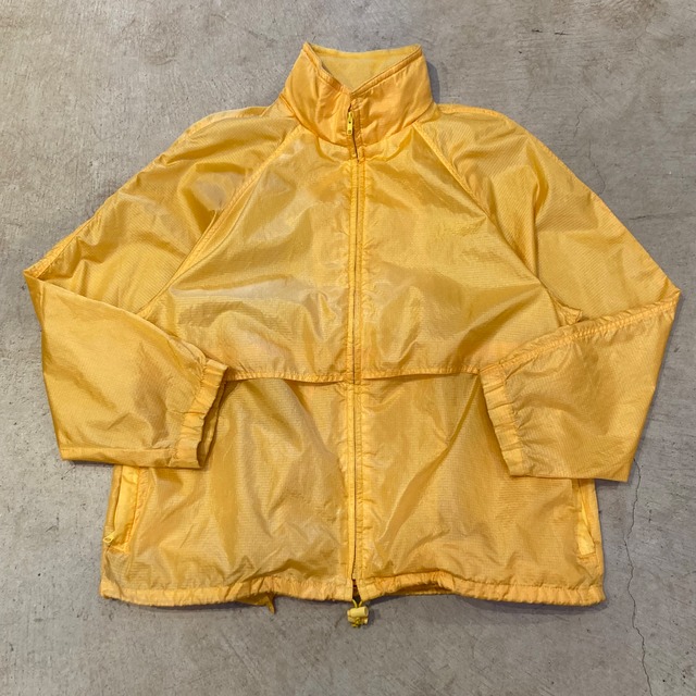 Ⓝ 1980s EDDIE BAUER NYLON JACKET YELLOW