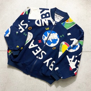 vintage JC de CASTELBAJAC sneaker&marine pattern blouson | NOIR ONLINE