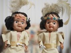 インディアンの男の子2体セット セルロイドドール 画像8
