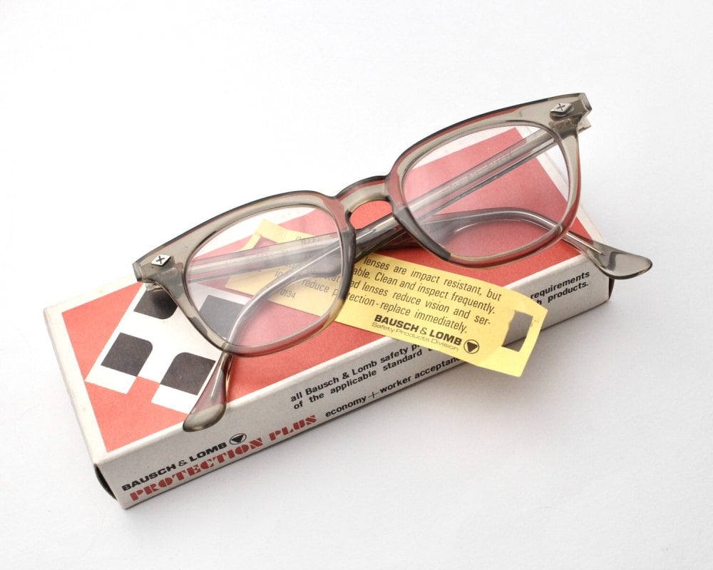 Bausch + Lomb Vintage Glasses [BAUSCH & LOMB] [1960s-] Safety NOS 46-20 |  beruf powered by BASE