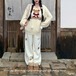 【2点セット】ポンポンリボンベアニットパーカー+刺繍リボンベアパンツ ・79306