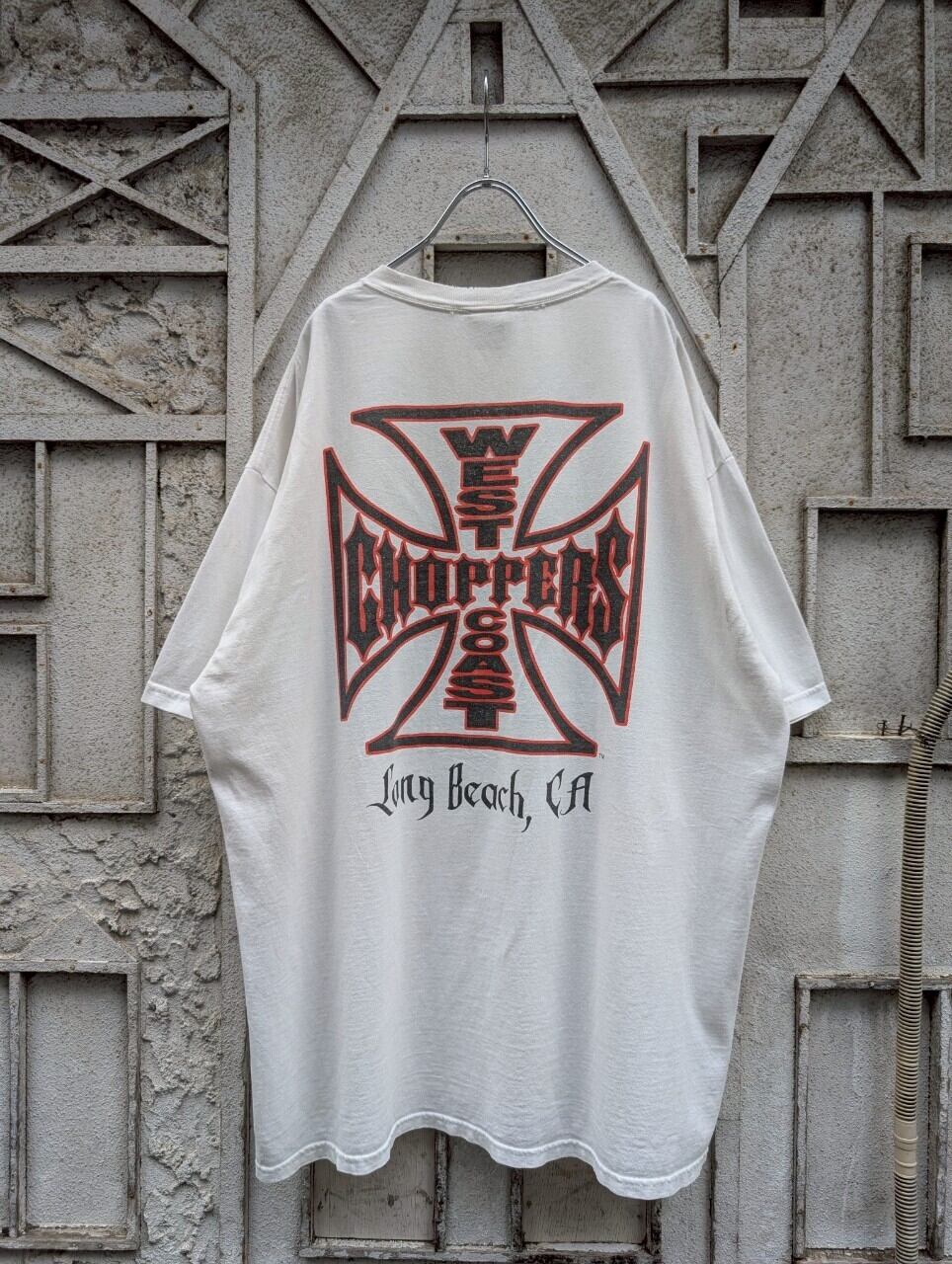 "WEST COAST CHOPPERS" both side print tee