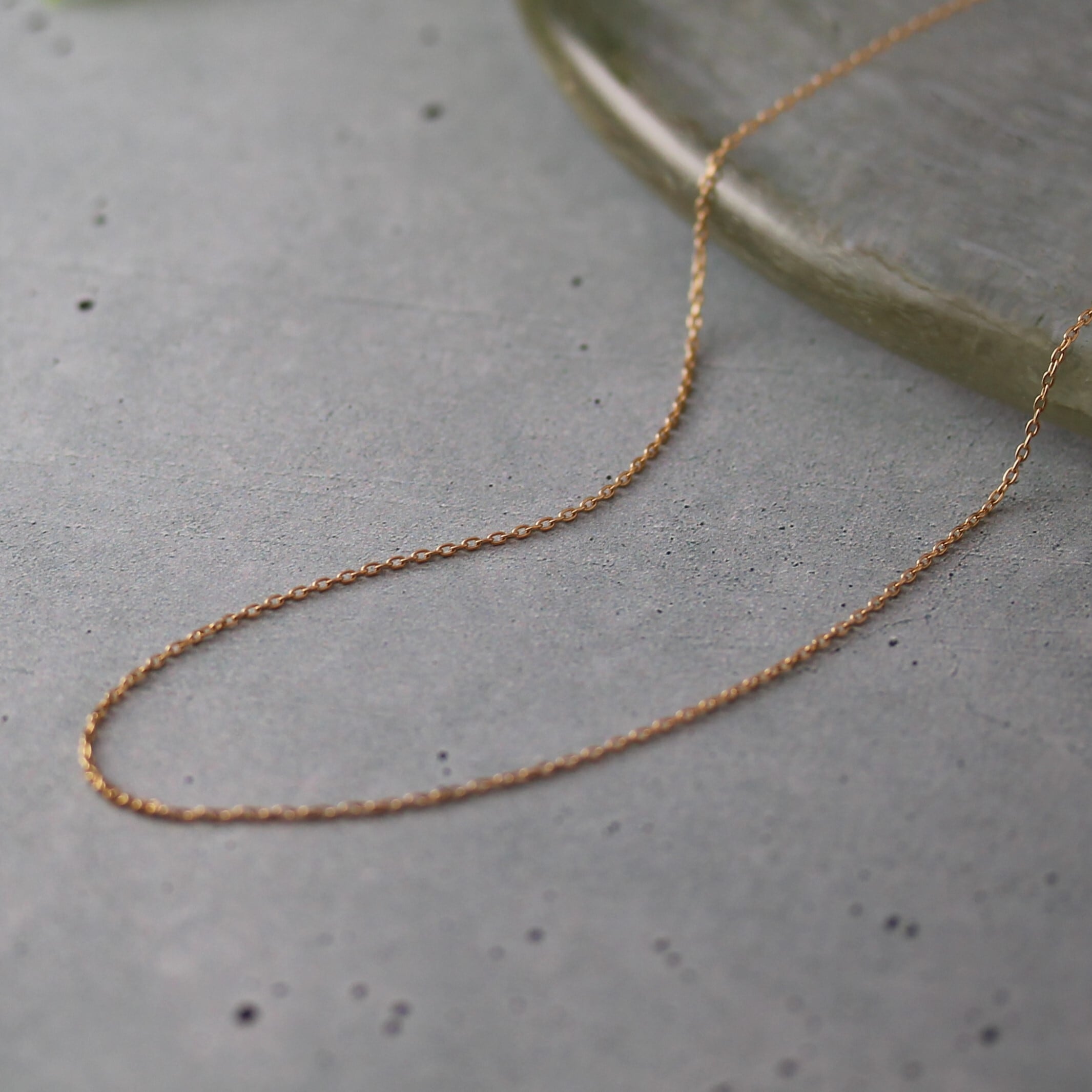 K18 チェーンネックレス 45cm〈エトワール〉 No.1 | スキンジュエリー