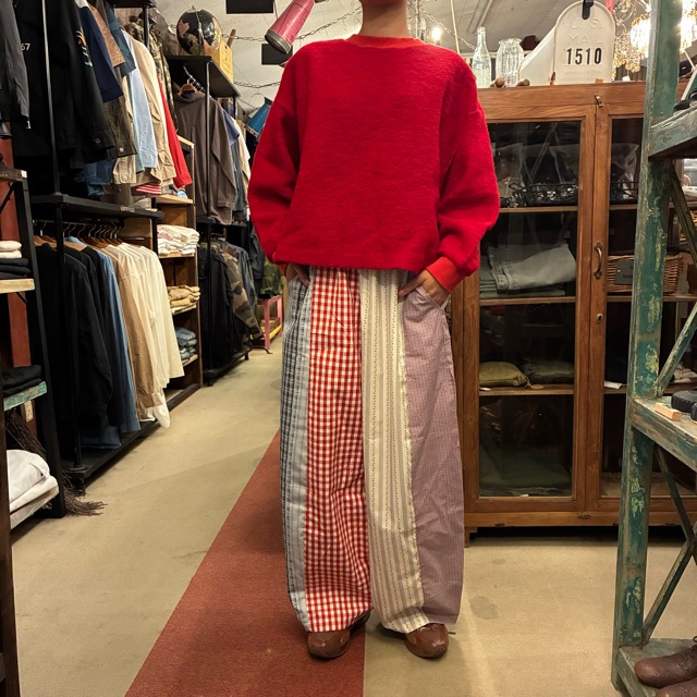homspun 　ホームスパン　天竺七分袖Tシャツ　全６色　サラシ　イエロー　ブラック　カーキ　ライム　ダークグリーン　　カットソー　定番　ベーシック　インナー　七分袖　日本製