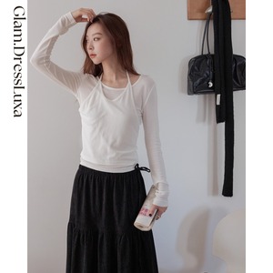 Layered Halter Tops/3color_T1575