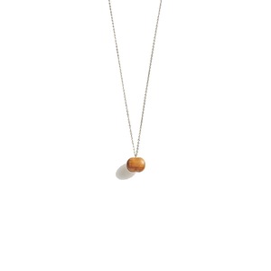 木村木品製作所 りんごの木 ネックレス「一粒の小さなりんご」小 Necklace GRAIN S (ロング) モチーフサイズ1.5cm チェーン長46cm
