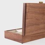 木のジュエリーボックス ジュエリーボックス 大型アクセサリーボックス アクセサリー収納 ブレスレット リング ピアス ネックレス イヤリング 木製 卓上収納 北欧 木製家具