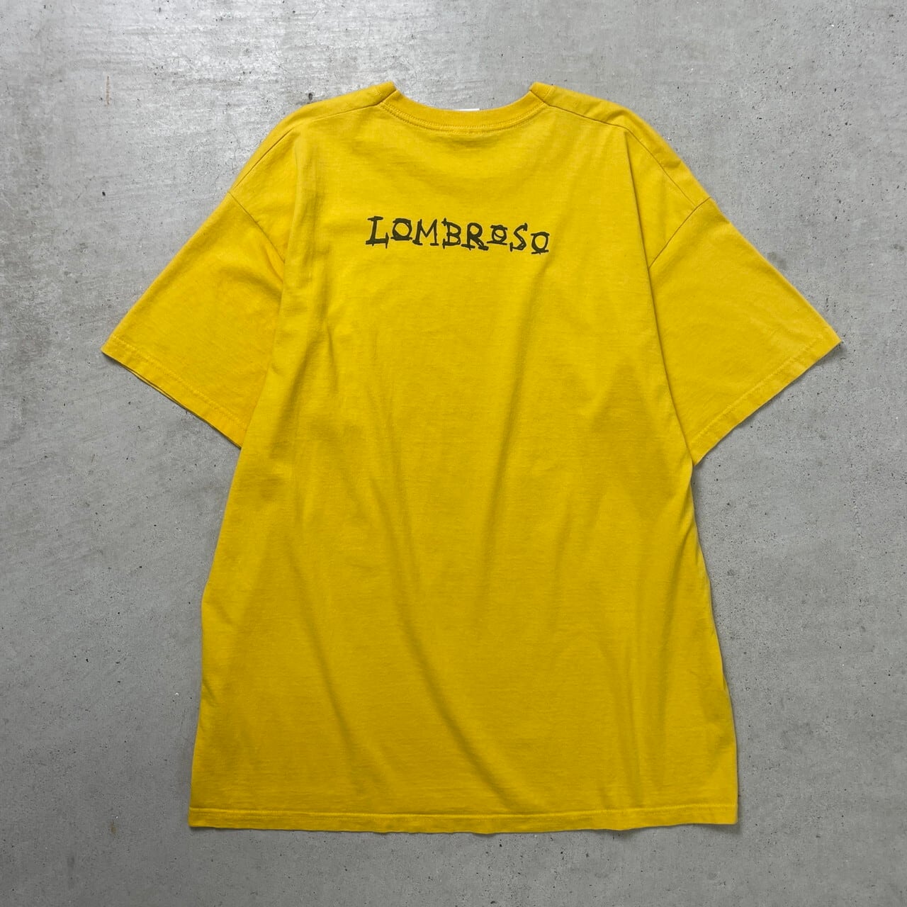 00年代 LOMBROSO アーティスト バンドTシャツ バンT メンズXL 古着 00s