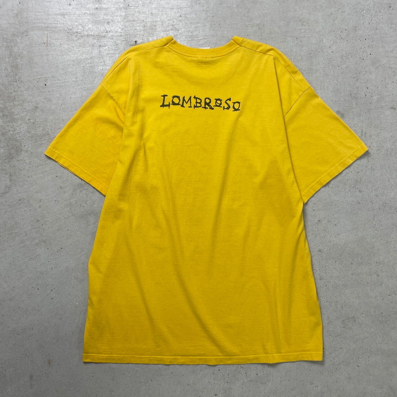 00年代 LOMBROSO アーティスト バンドTシャツ バンT メンズXL 古着 00s 