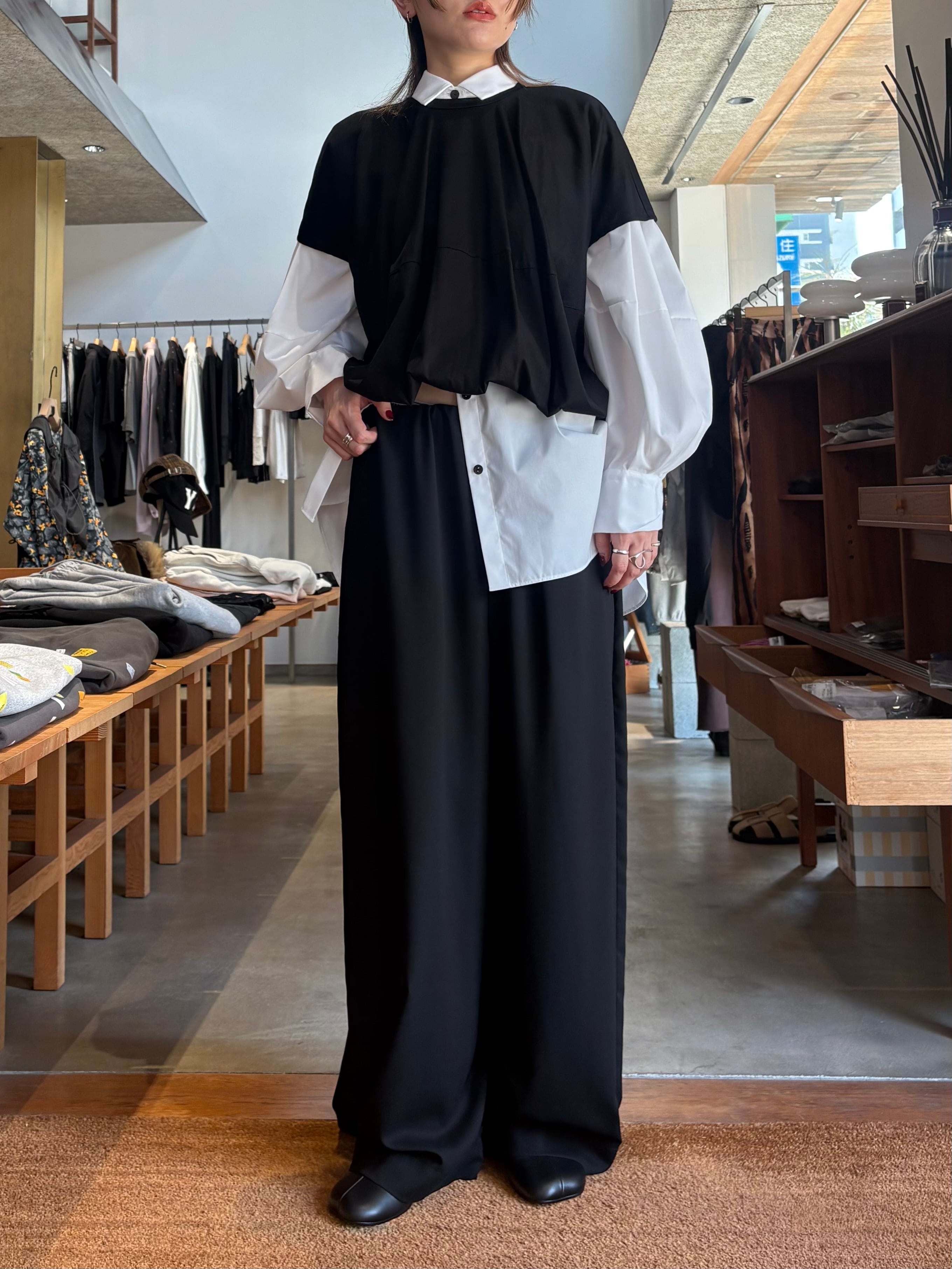 26AW】ENFOLD エンフォルド / ワイドパンツ / ORB BALLOON TROUSERS