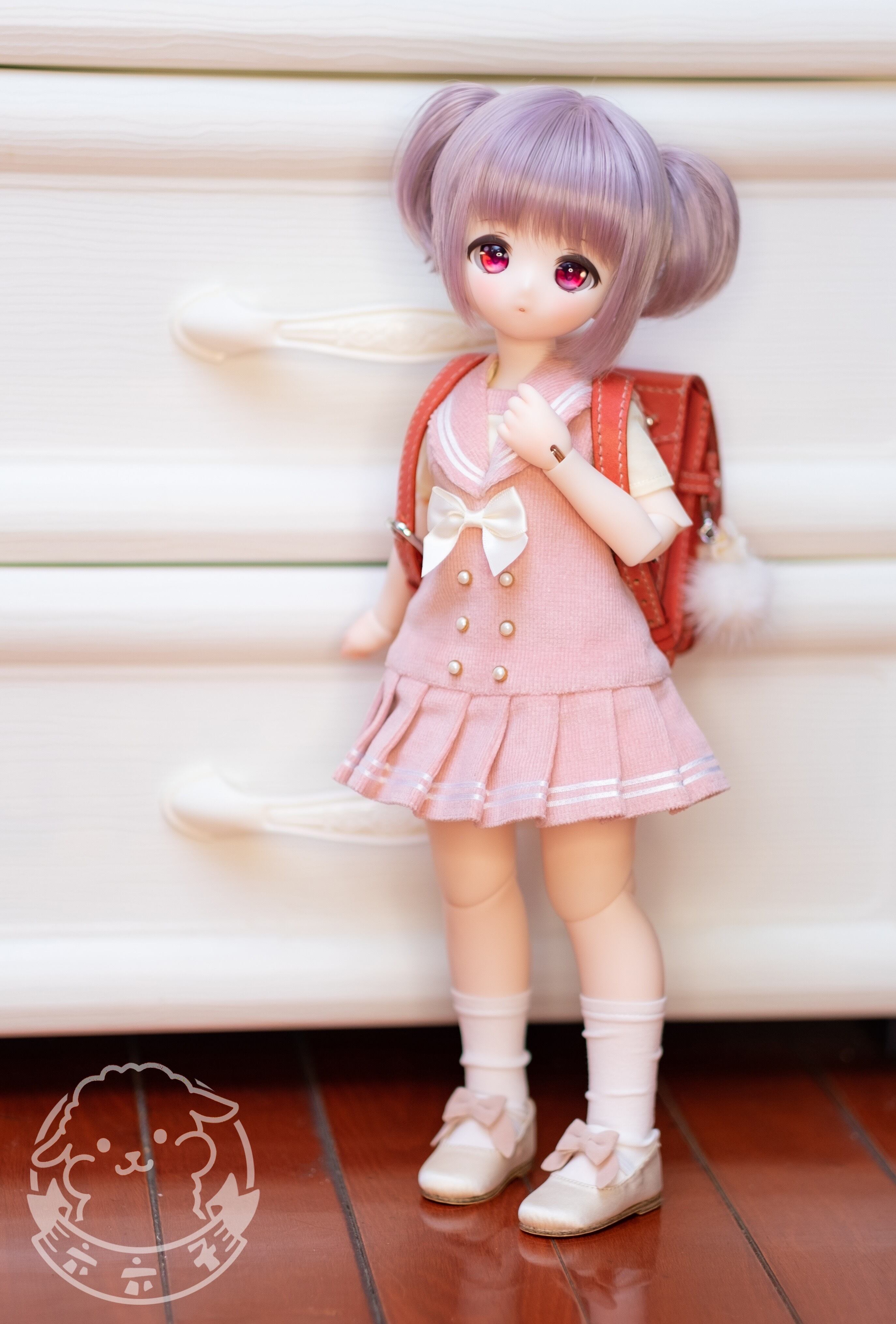 WM17 bjd 1/4 ドール本体 Liko 球体関節人形 ハンドメイド-