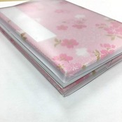 コンサイス 御朱印帳カバー 半透明 中判 2枚セット 543367