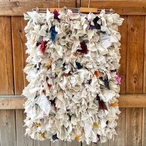 yao "India Bushy Rug L Whitish" 60cm×92cm ラグ③