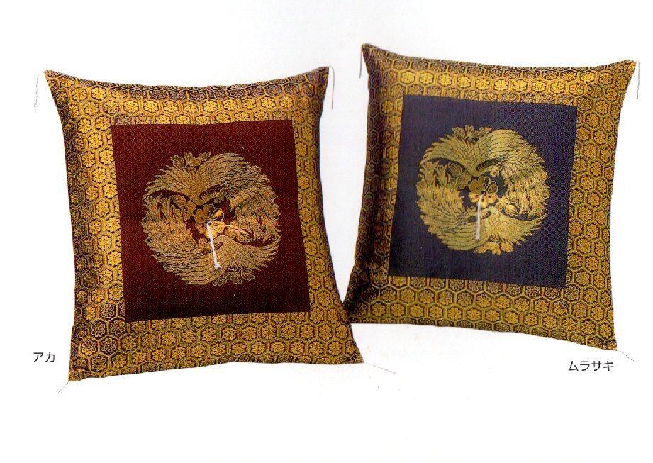 法要座布団 Premium（鏡鳳凰） 中わた/インド綿100％ | 浅井ふとん店