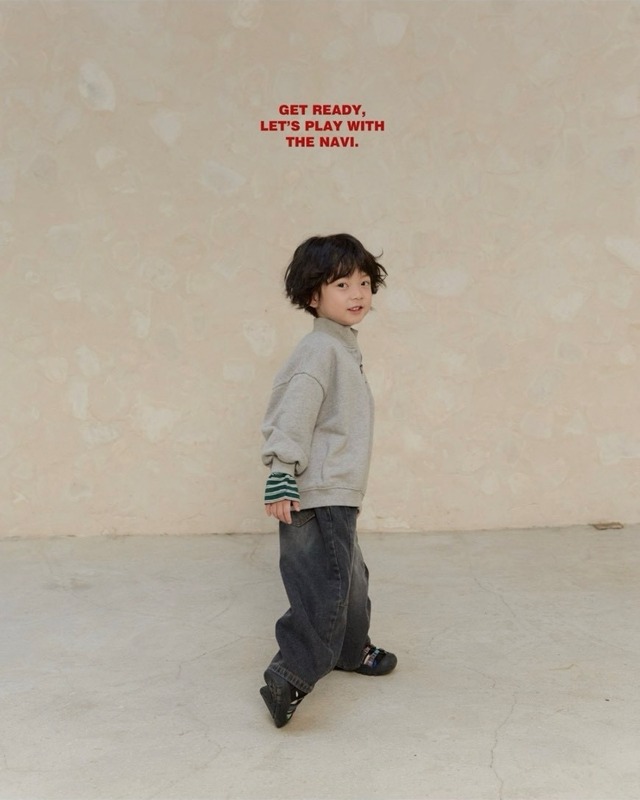 予約⌇navi / Balloon denim pants