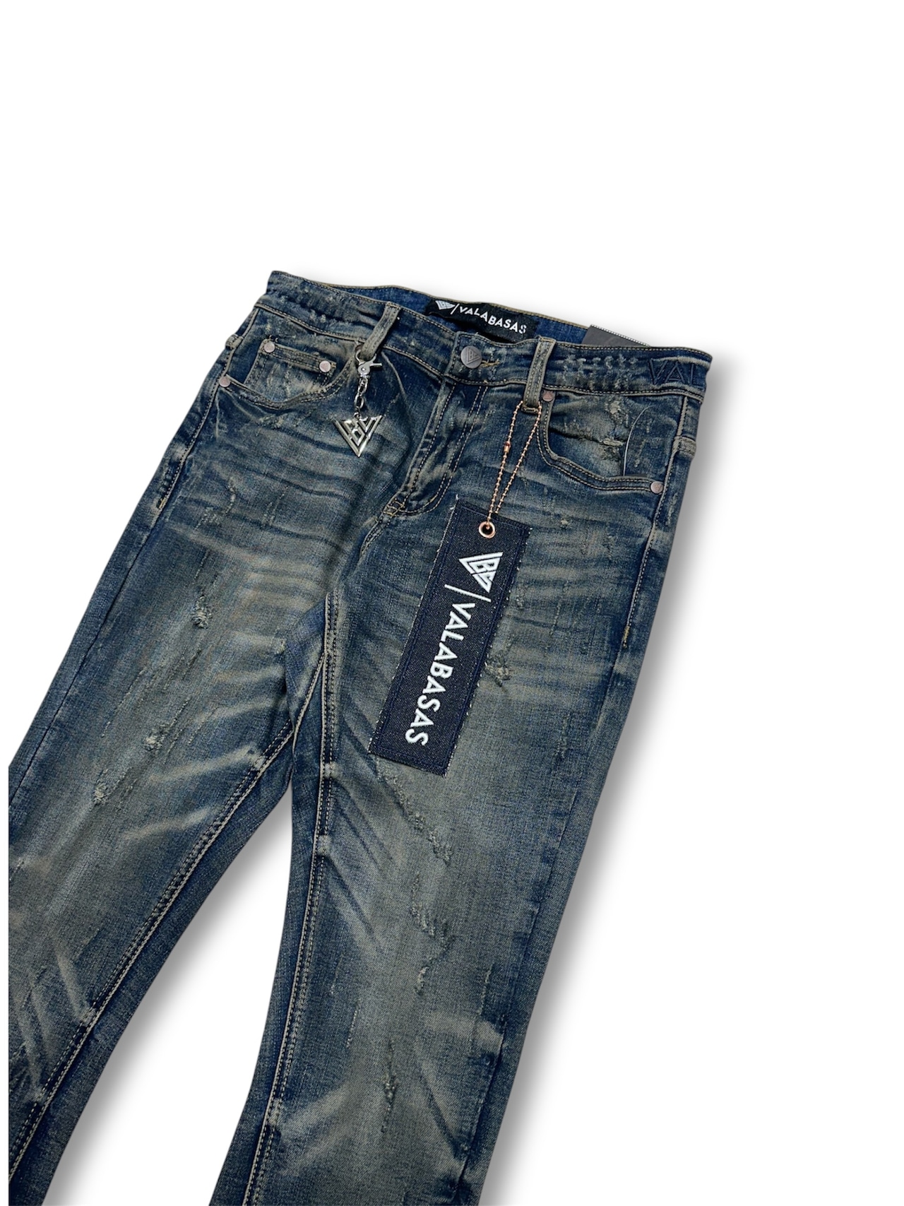 VALABASAS / "OUTLAWED" vintage blue