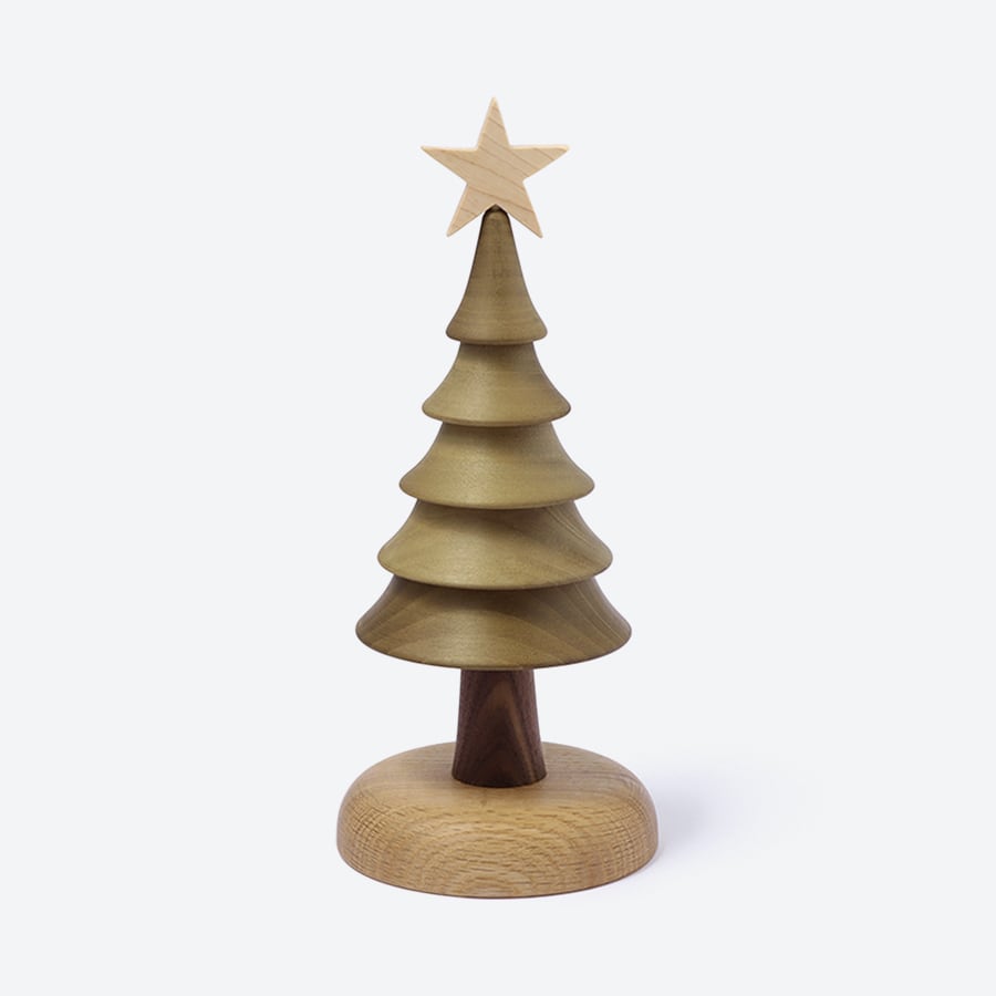 木製クリスマスツリー型装飾 約30cm 木製クリスマスツリー – Kuramoku クリスマス