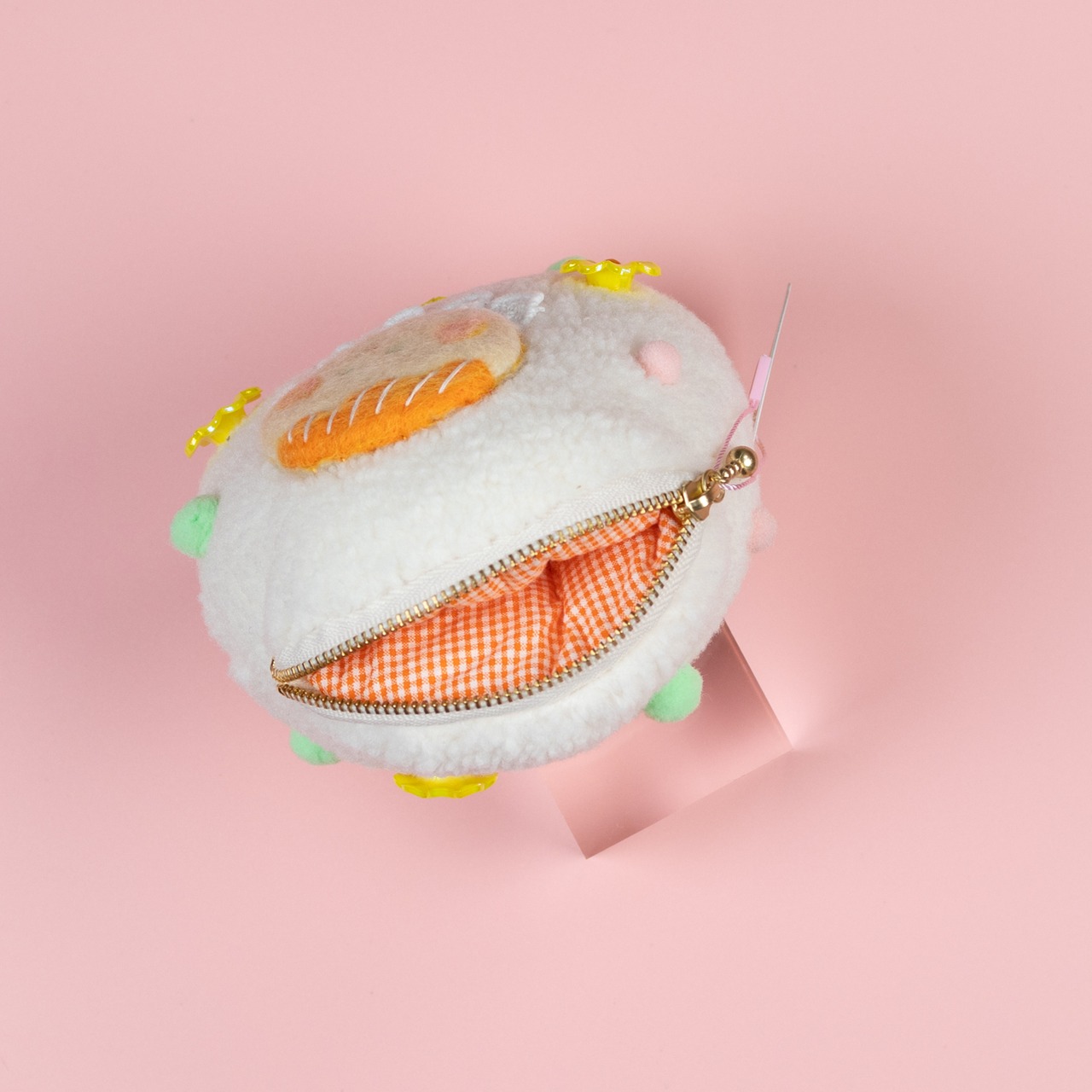 < moë > mof pouch - white