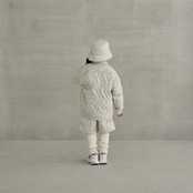 〈 MOUN TEN. 23AW 〉 reversible quilt jacket / sand / 110-140