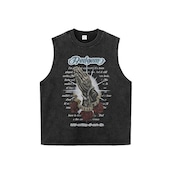 VINTAGE ストリート 祈り Tシャツ T1066