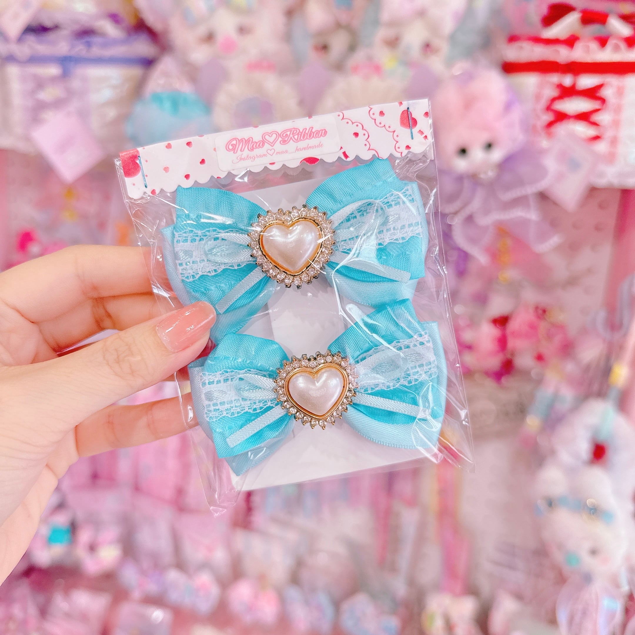 【R14】49-12ツインヘアクリップ