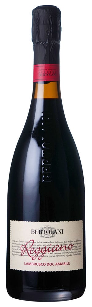 レッジャーノ　ランブルスコ　アマービレ　フリッツァンテ　NV　アルフレード　ベルトラーニ　Reggiano Lambrusco Amabile Frizzante NV Alfredo Bertolani