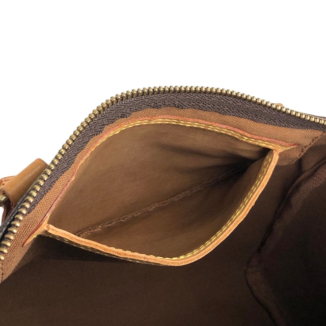 LOUIS VUITTON ルイヴィトン モノグラム ハンドバッグ ブラウン PVC レザー スピーディ30 M41108 ボストン vintage ヴィンテージ オールド 5ah28h