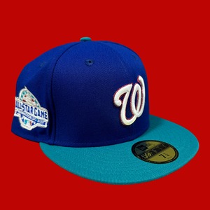 Washington Nationals 2018 All Star Game New Era 59Fifty Fitted / Blue,Teal (Gray Brim)