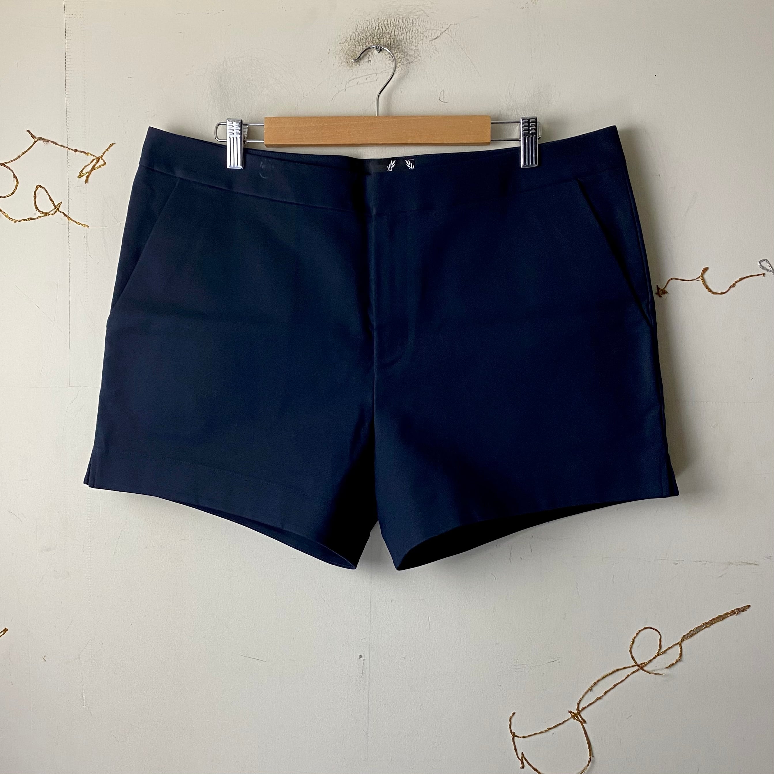 RAF SIMONS×FRED PERRY cotton shorts | NOIR ONLINE