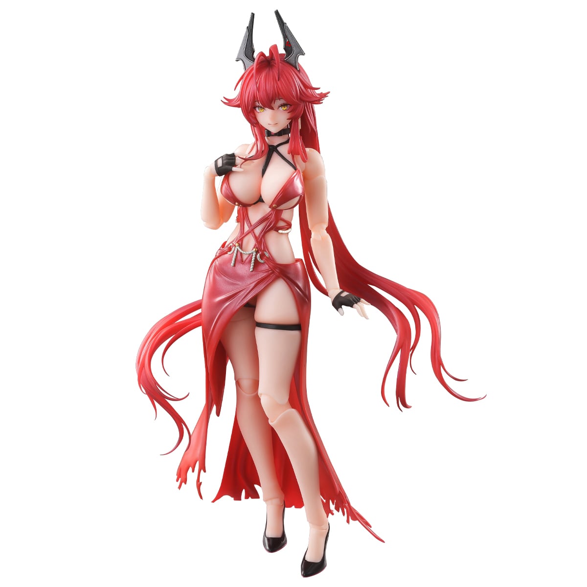 勝利の女神:NIKKE レッドフード - ナンセンスレッド 1/12 完成品アクションフィギュア