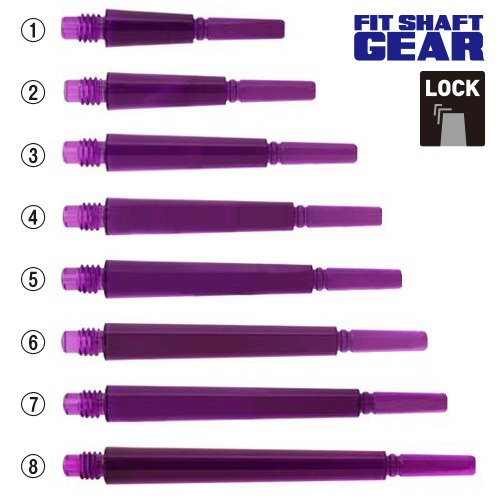 FIT GEAR Normal [LOCK] Clear Purple