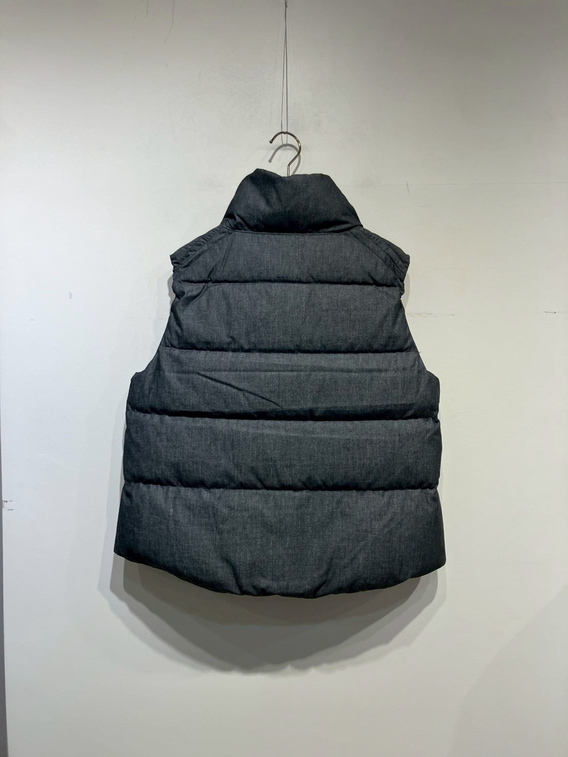 BLANC basque ダンガリー＆デニム ライトダウンベスト | COTERIE