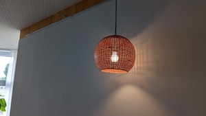 Yamagiwa Vintage Bamboo Hanging Lamp φ300mm