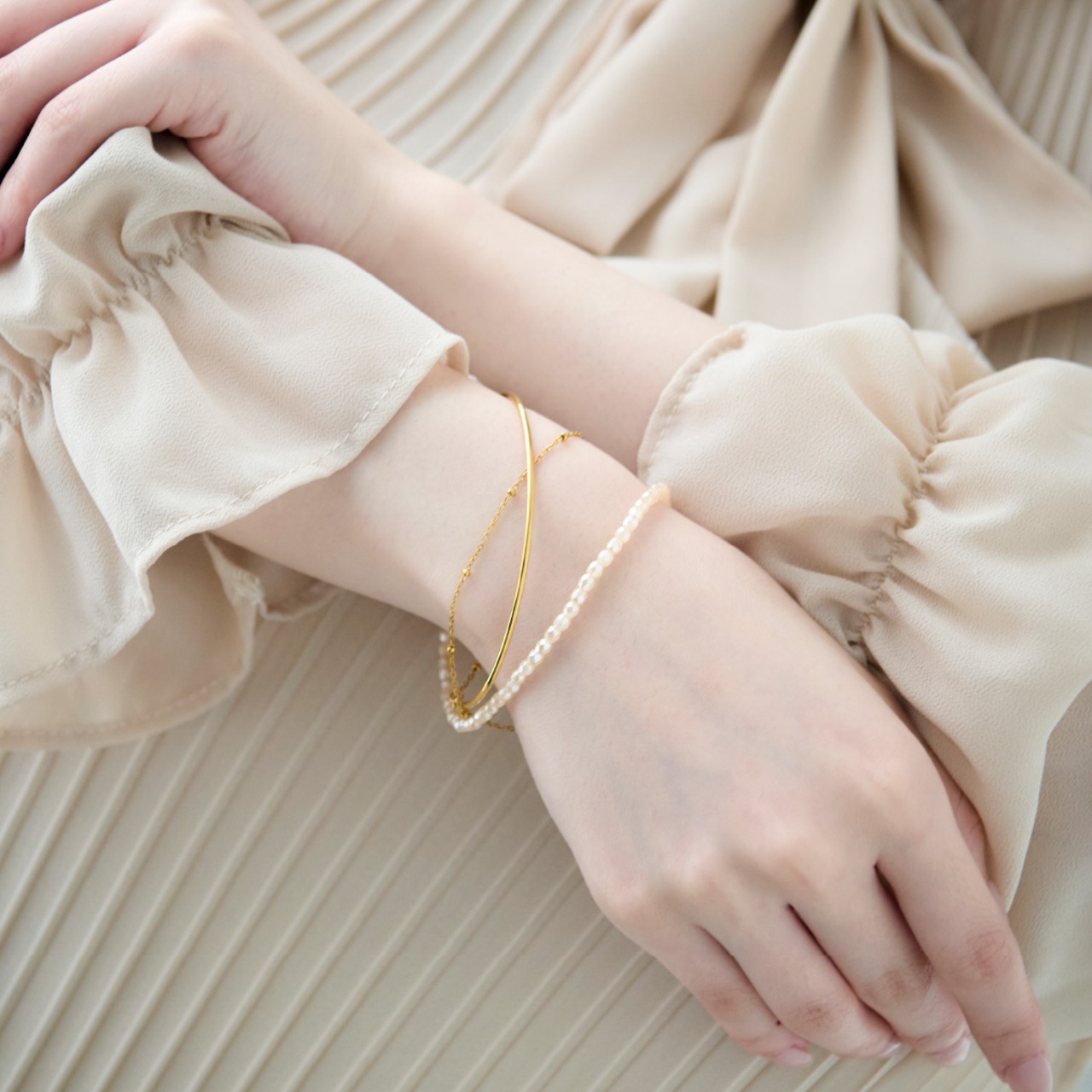 MIXTURE BRACELET (WH)