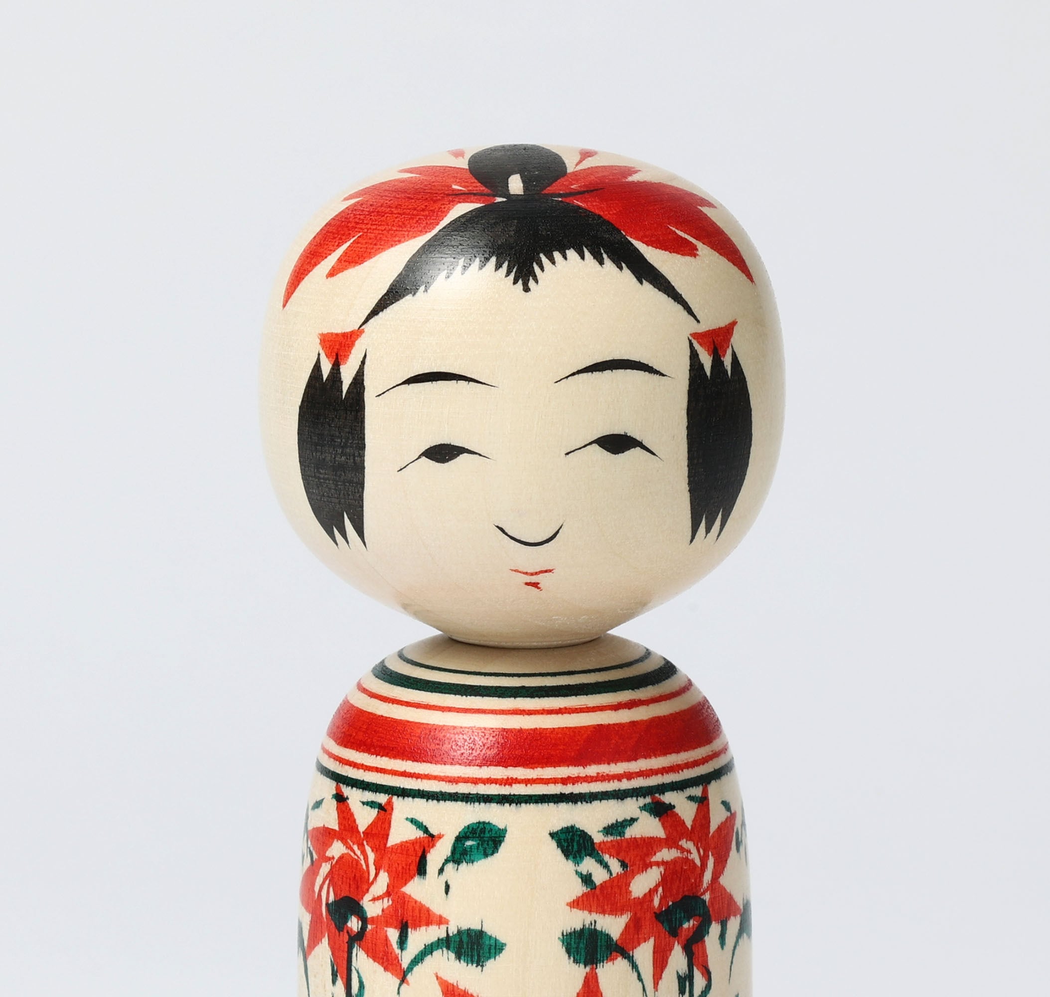 鳴子こけし Naruko kokeshi doll | 大沼秀顕工人 Hideaki OHNUMA