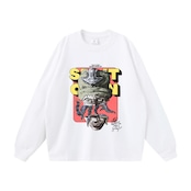 VINTAGE ストリート タコ男 Tシャツ T1801