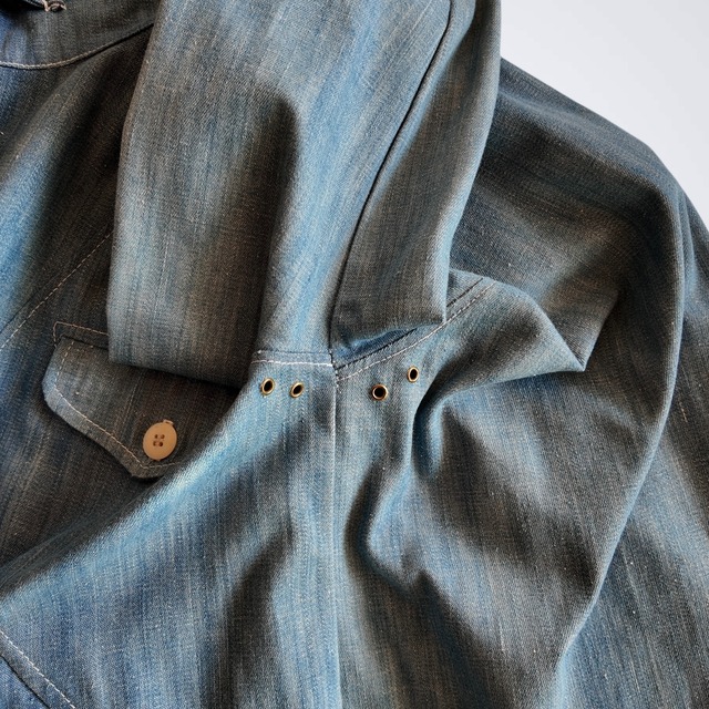 1960s DENIM PULLOVER ANORAK