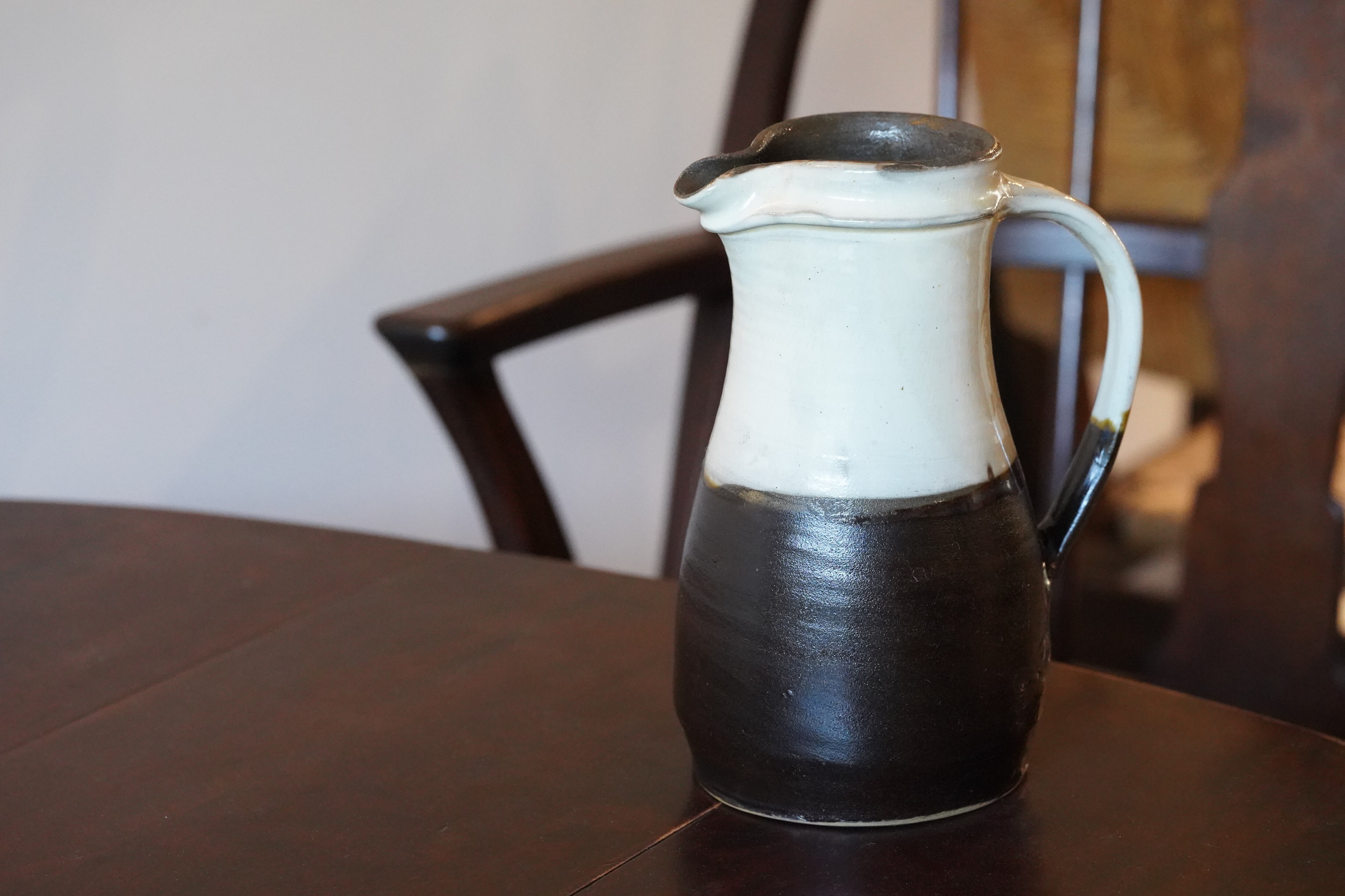 民藝品】小鹿田焼 ピッチャー 古い小鹿田焼のピッチャー 民藝(陶磁一般