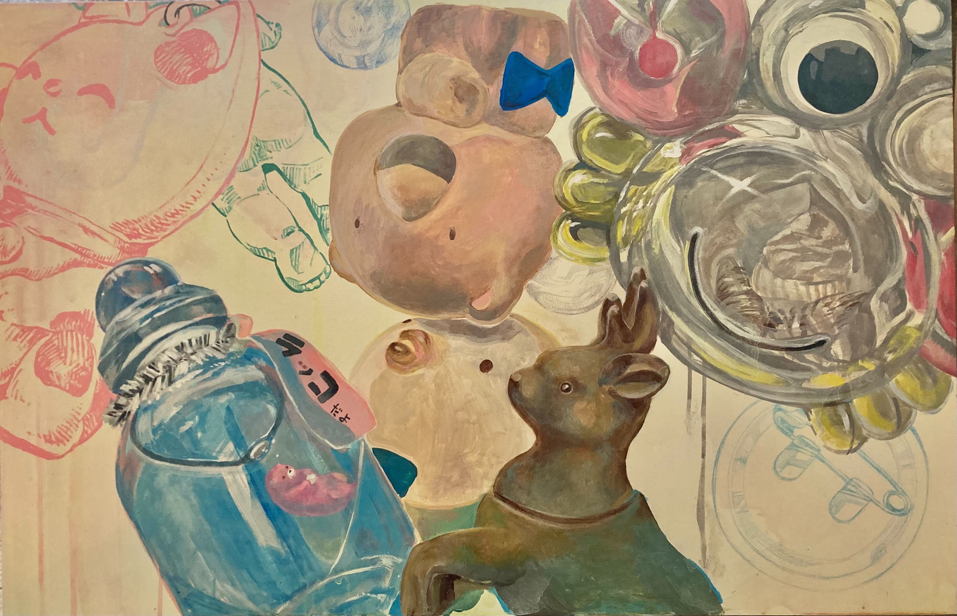 emi tanaji"『幼少期のたからばこ』" / ART FAIR NAGANO 2025