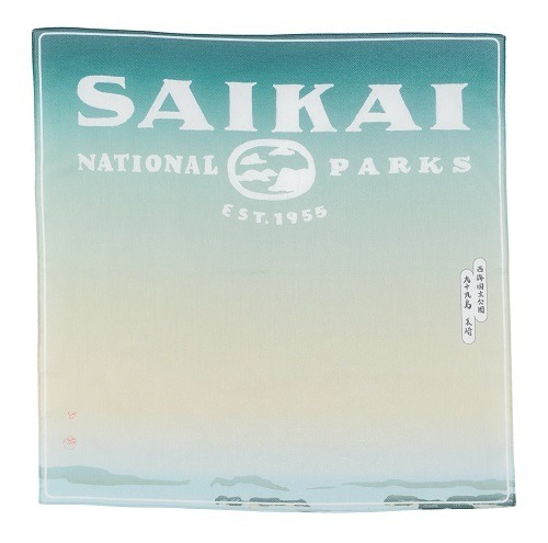 PAPERSKY WEAR　National Parks of Japan BANDANA　西海