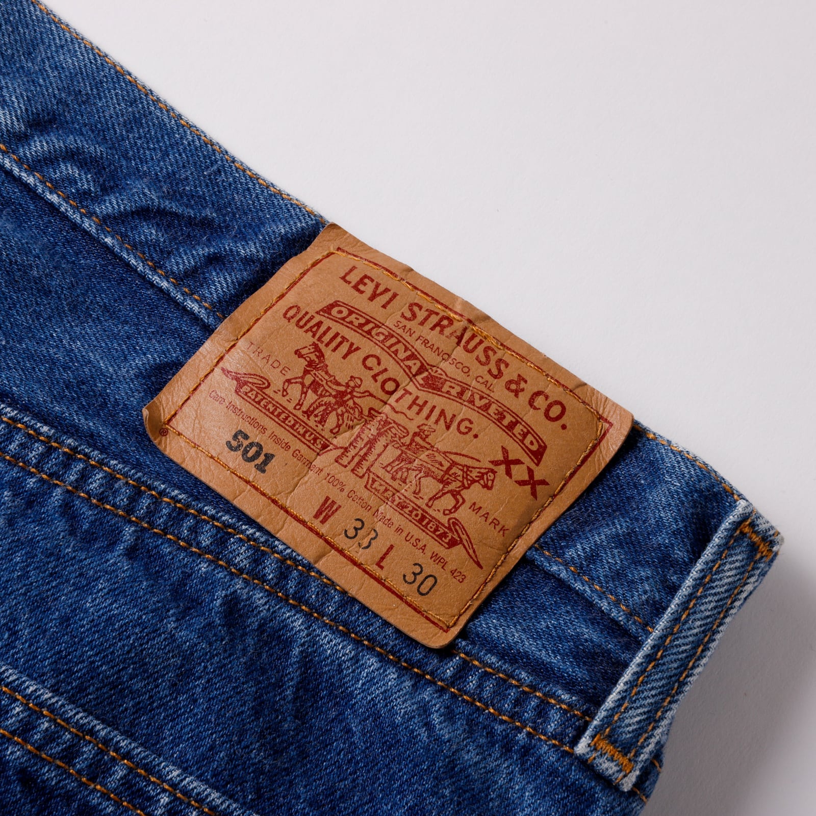 濃紺】90s Vintage Levi's 501 W38 実寸W36 オリジナル ヴィンテージ