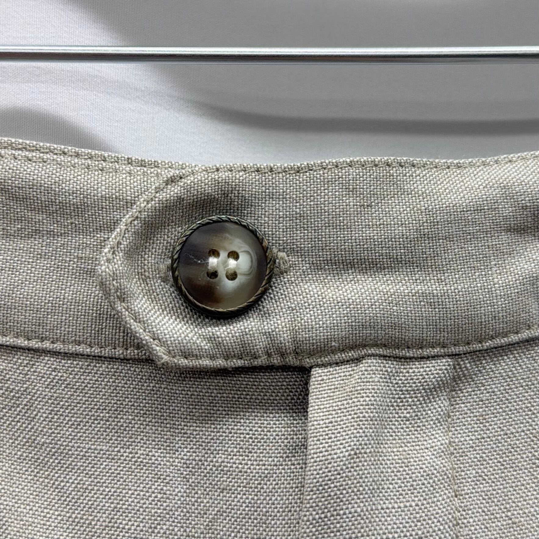 VINTAGE LINEN PANTS】リネンパンツ SLACKS スラックス ⑤ | no pain