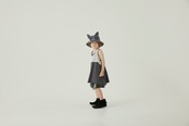 〈 eLfin Folk 24SS 〉 Noctua Beast Bucket Hat / elf-241A10 / 帽子 / gray