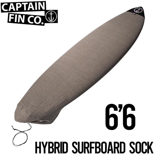 ニットケース サーフボードケース CAPTAIN FIN キャプテンフィン HYBRID SURFBOARD SOCK 6'6 21SP651324 GRY 日本代理店正規品
